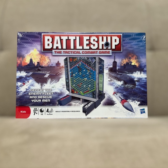 BATTLESHIP The Tactical Combat Game - 2008 NEW IN SEALED BOX - Picture 1 of 5